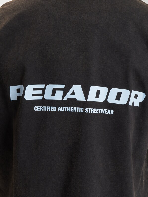 PEGADOR Colne Logo Oversized T-Shirts-3