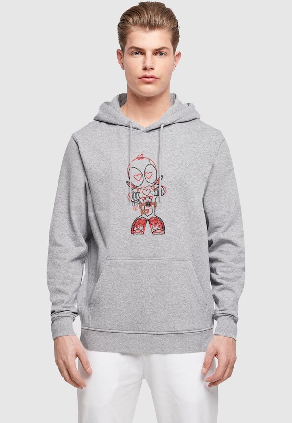 Deadpool - Love Beam Line Hoody-0