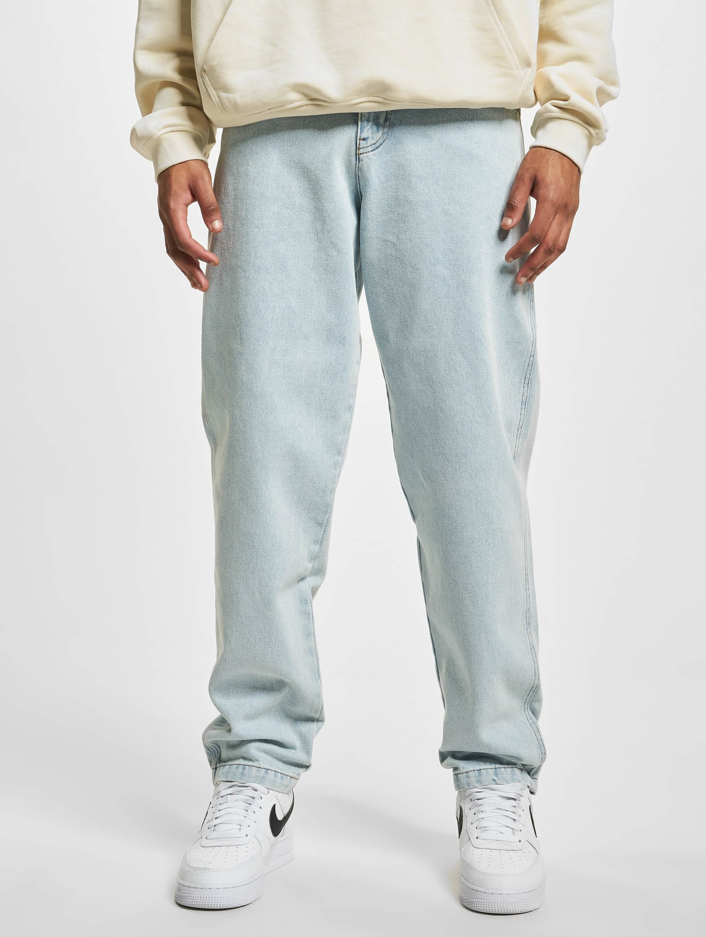 DEF Tapered Loose Fit Denim Männer,Unisex op kleur blauw, Maat 30