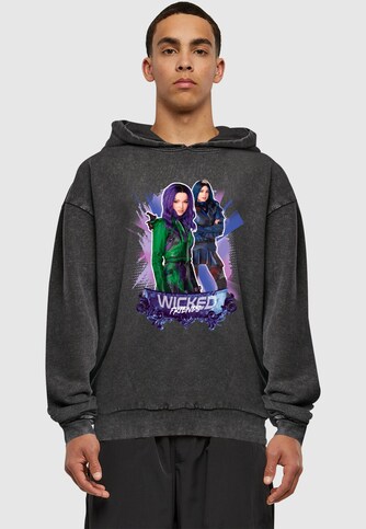 The Descendants - Wicked Friends Acid Washed Oversize Hoody