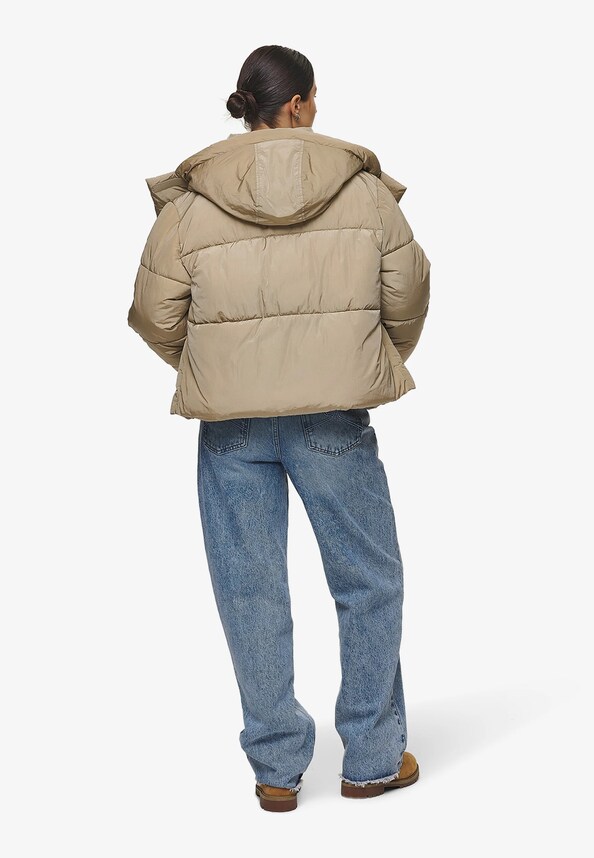 PEGADOR Blanca Crushed Puffer Jackets-1