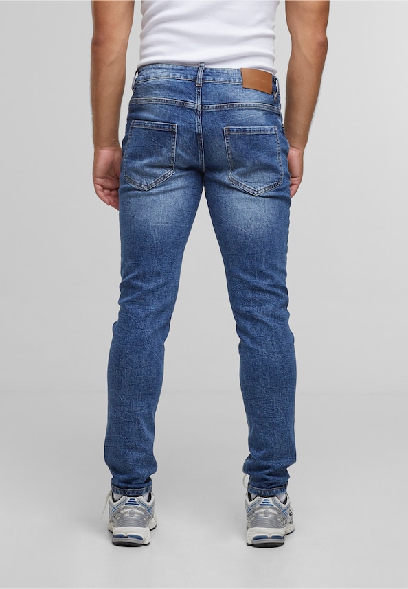 JULIO RIPPED SLIM FIT JEANS-1