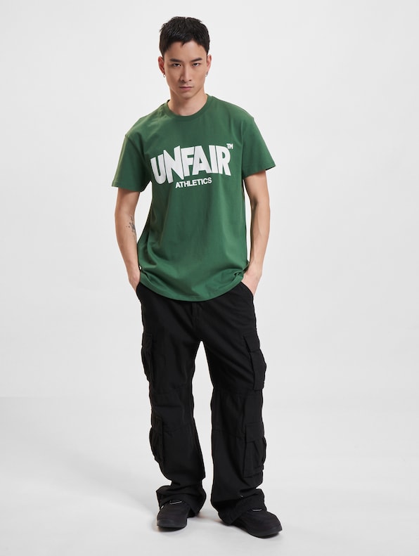 UNFAIR ATHLETICS Classic Label T-Shirt Green-5