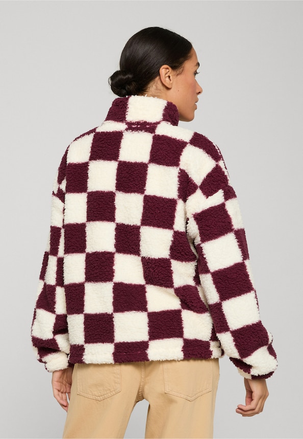 NMLUCA L/S CHECK SOFT FLEECE JRS-1