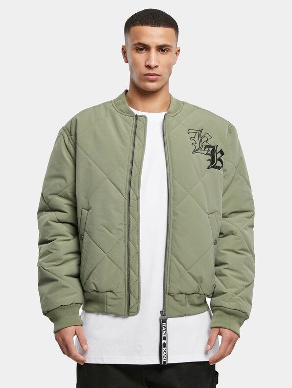 KK OG Old English Quilted Bomber-0