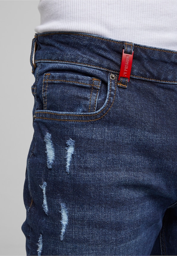 MIGUEL RIPPED SLIM FIT JEANS-5