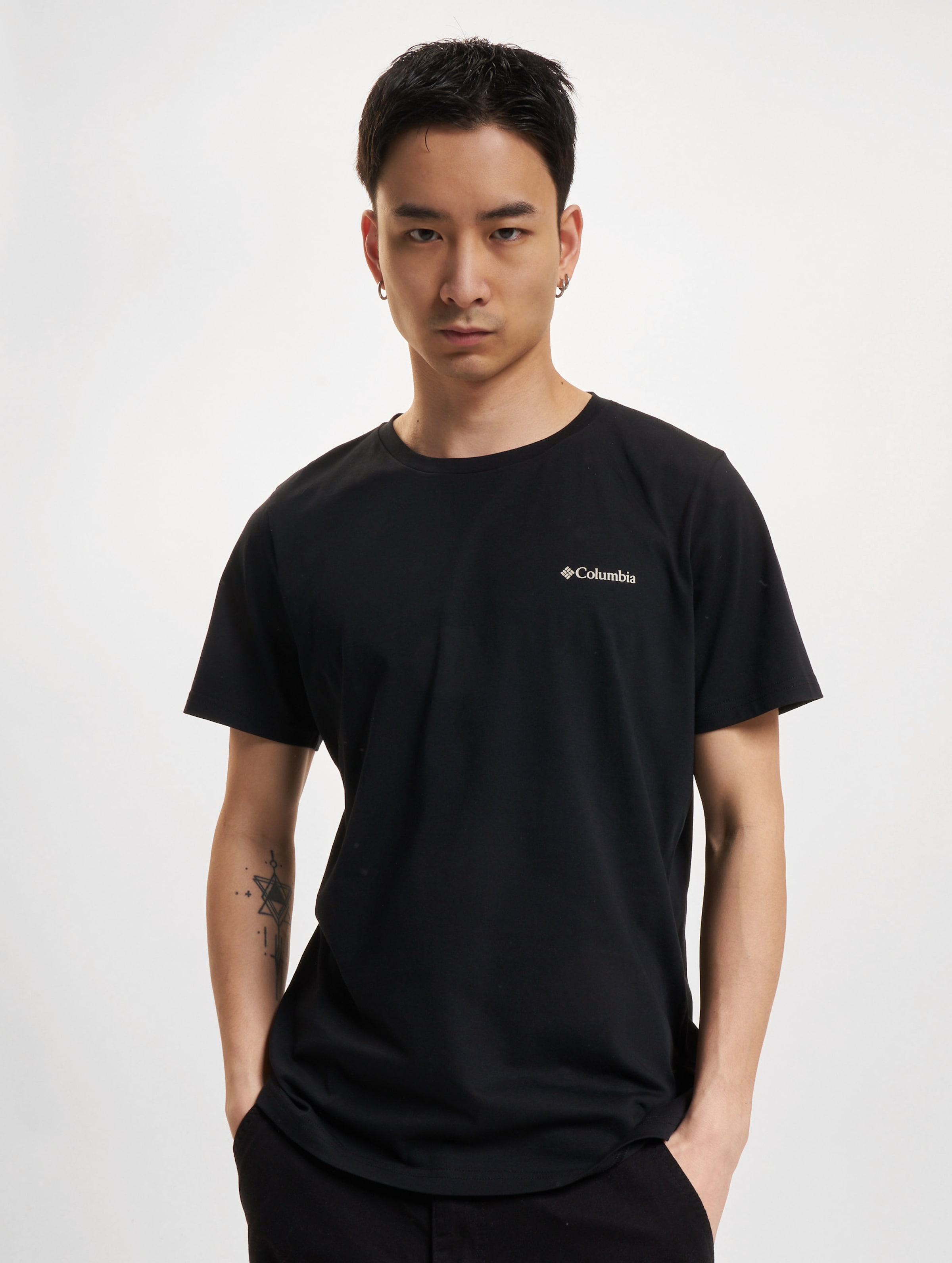 Columbia Rapid Ridge™ Back Graphic T-Shirt Mannen op kleur zwart, Maat S