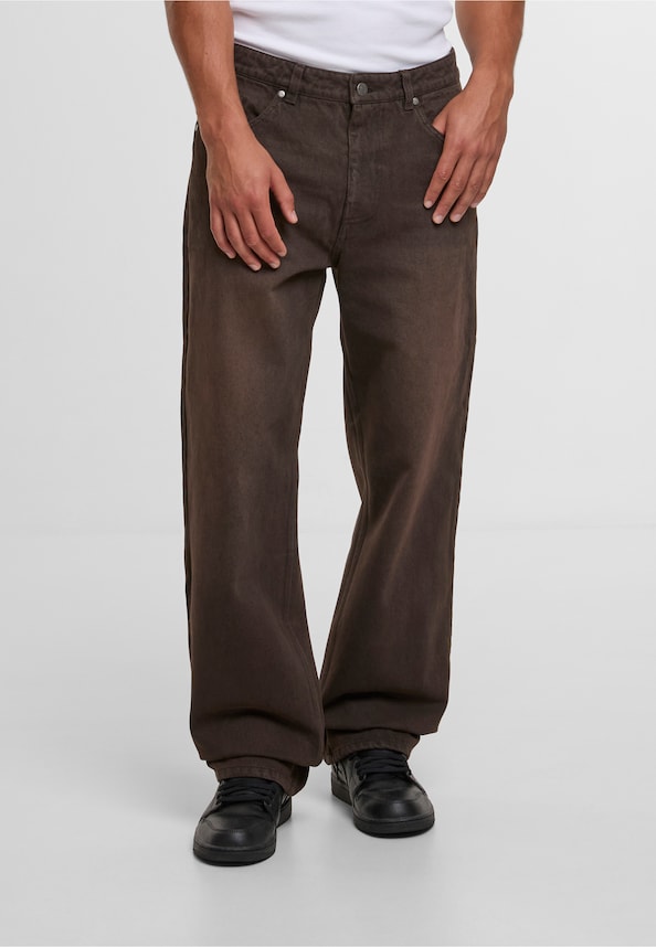 OG Brown Straight Leg Jeans-0