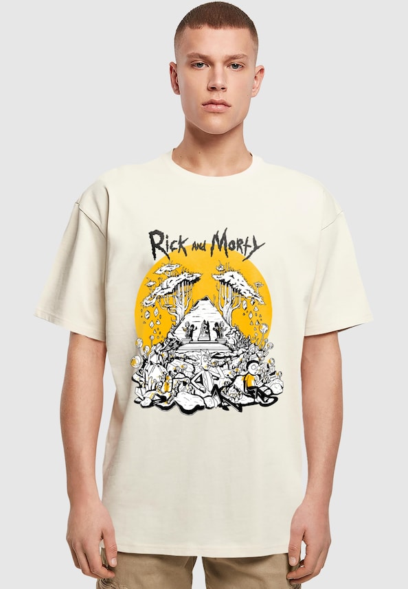 Rick and Morty - Rest and Ricklaxation Heavy Oversize Tee-0