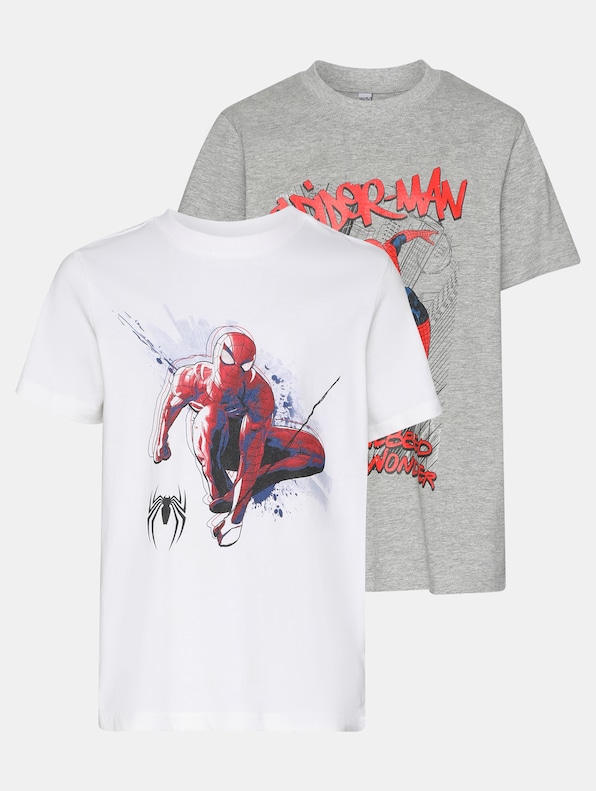 2 Pack - kurzarm - Spiderman-0