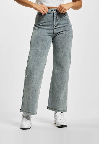 High Waist Wide Leg - Washed Denim