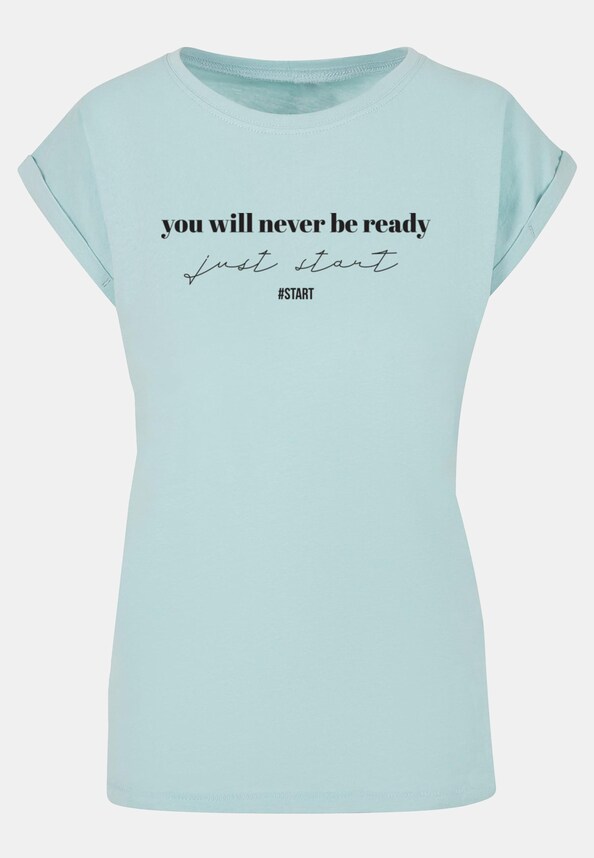 Ladies Just Start T-Shirt-4