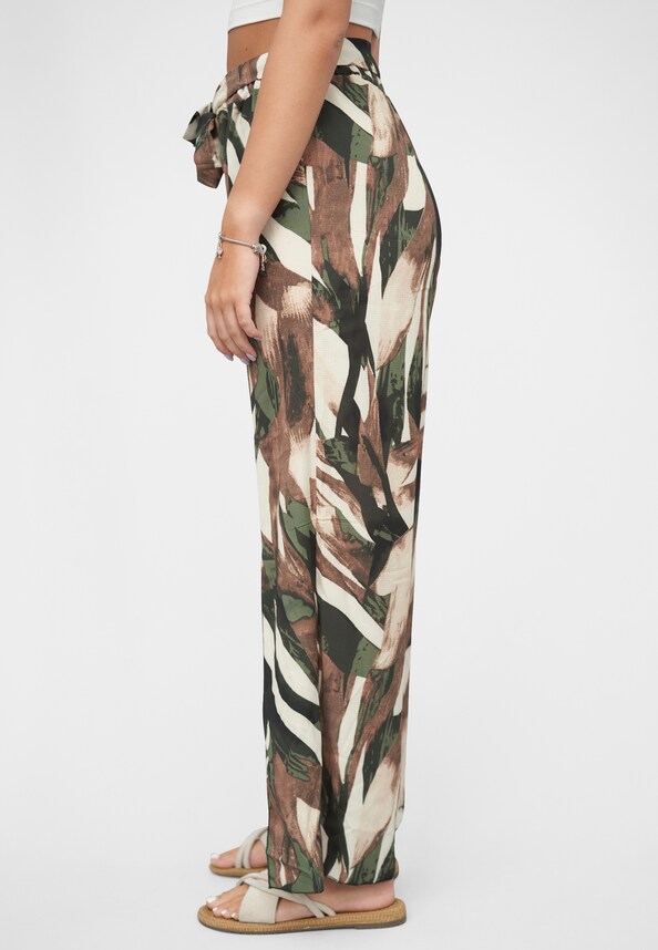 Cloud5ive High-Waist Sommerhose Abstract Print-2