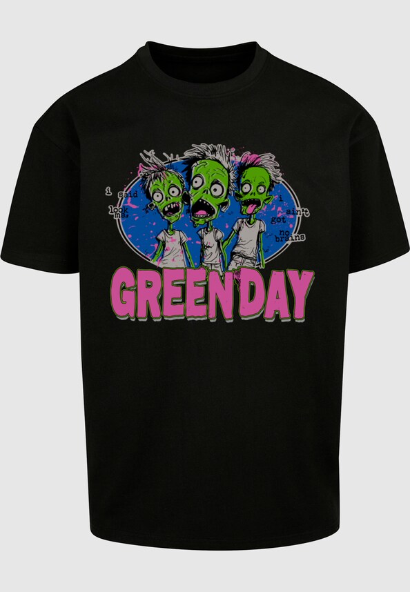 Green Day Zombie Oversized Tee-2