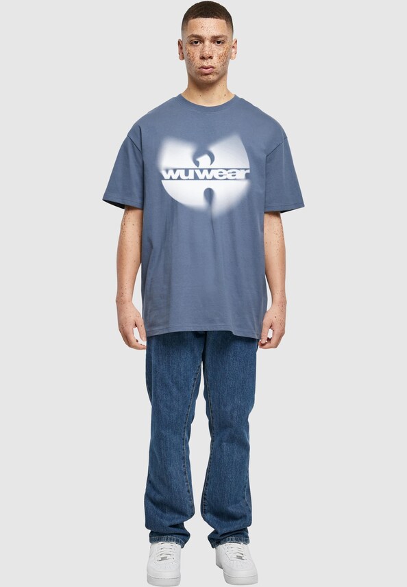 WU Wear Faded Logo Oversize Tee-2