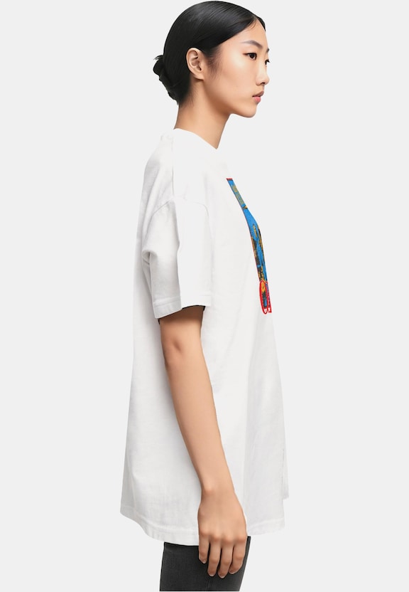 Ladies Naughty By Nature - OPP Vint Oversized Boyfriend Tee-3