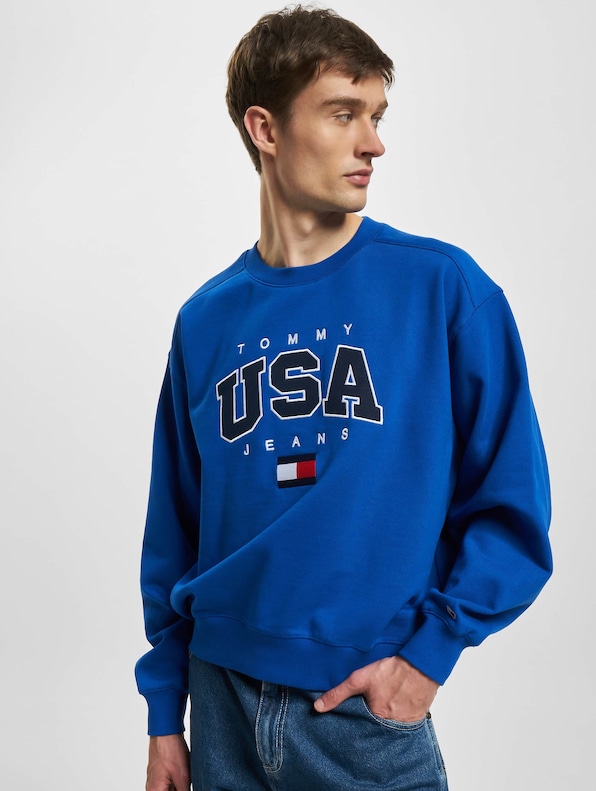 Tommy Jeans Boxy Modern Sport USA Sweatshirt Ultra-0