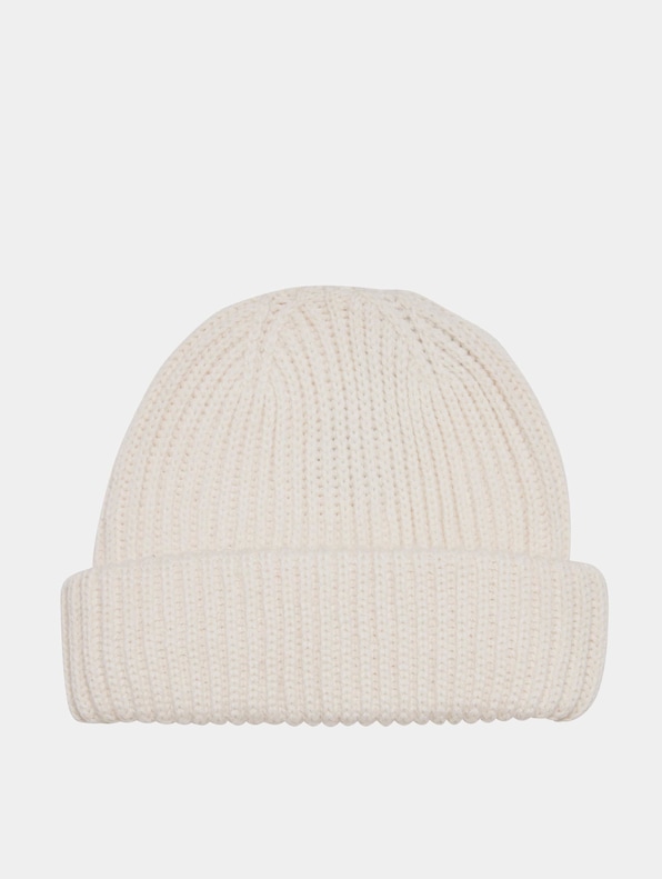 KA223-008-8 Signature Fisherman Beanie off white-1