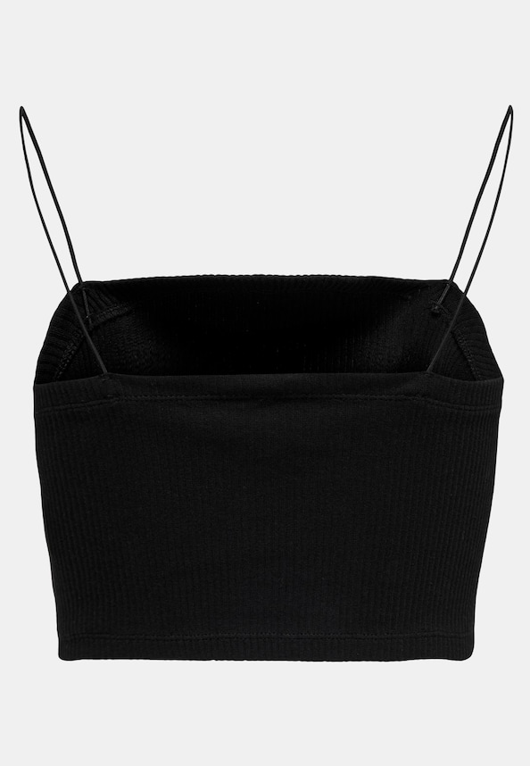 ONLY Damen Ribbed Crop Top-1