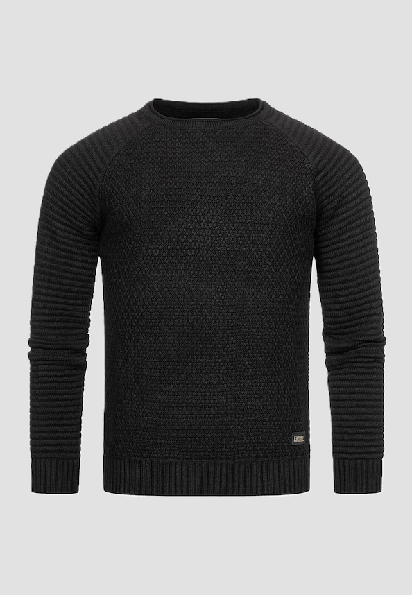 Rusty Neal Herren Strick Sweater Ripped-0