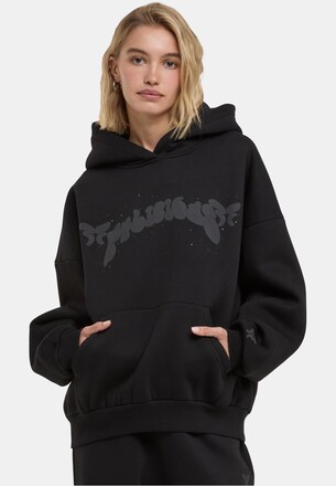 FELI Hoodie Rhinestones Puff