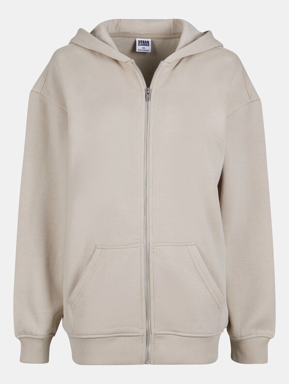 Ladies Oversized Zip-4