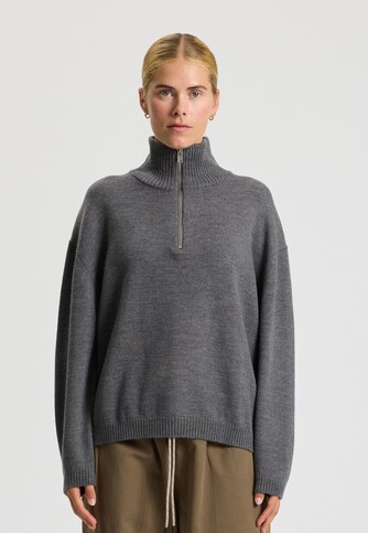 Wool Zip Cardigan Oslo