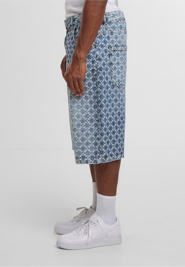 Tariq Carre Baggy Shorts-2