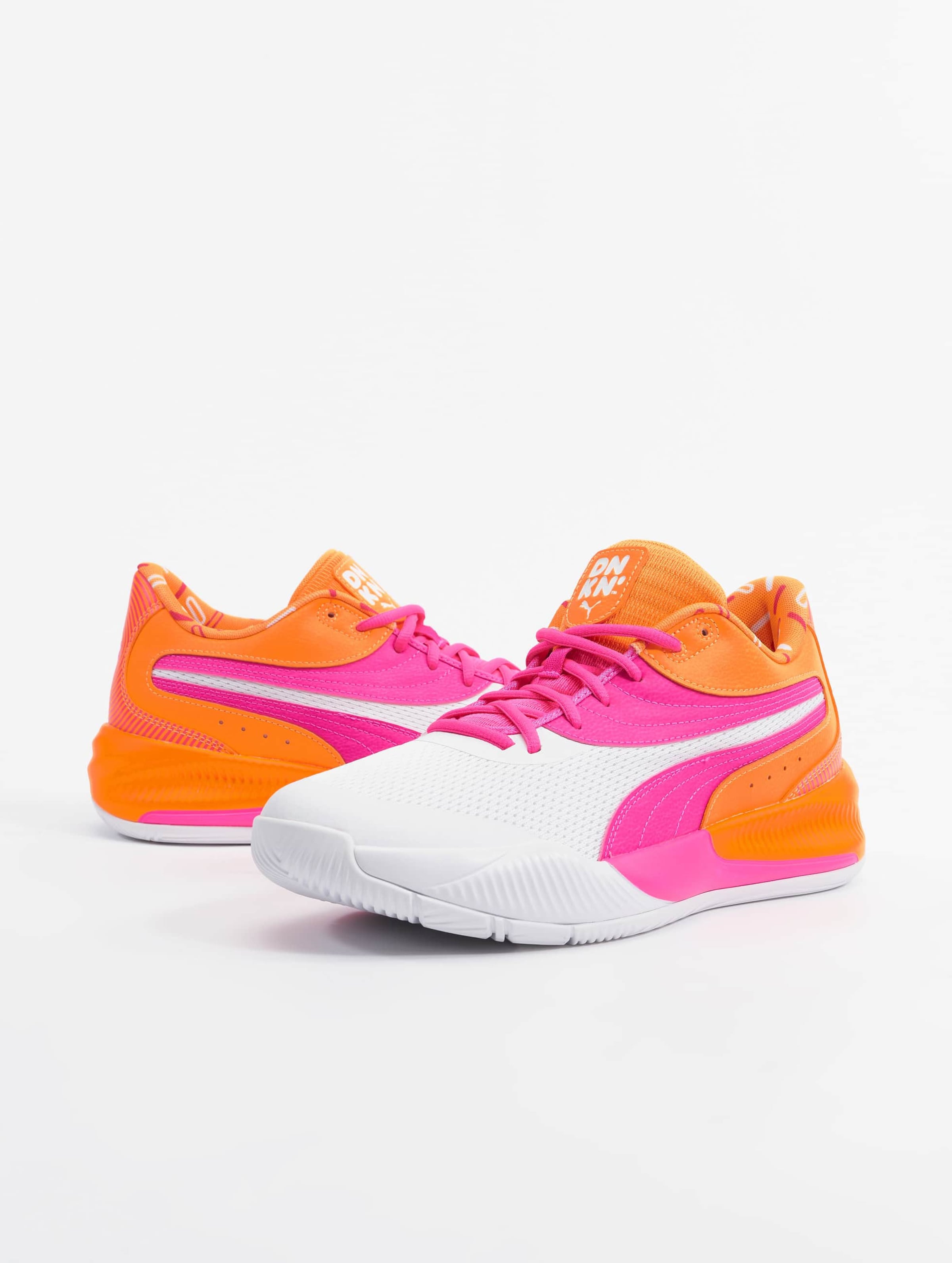 Puma neon cheap orange shoes