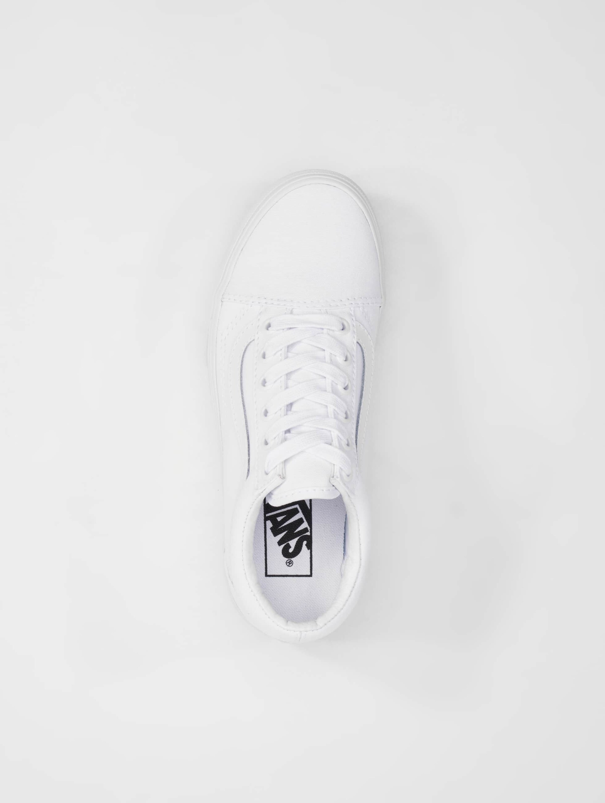 Vans ua old store skool true white