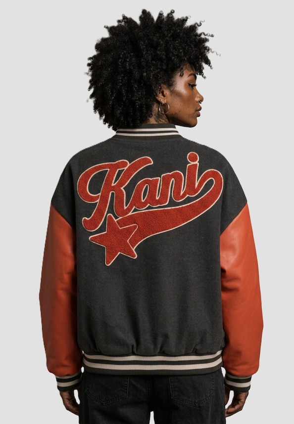 Retro Patch Star Logo Oversized-1