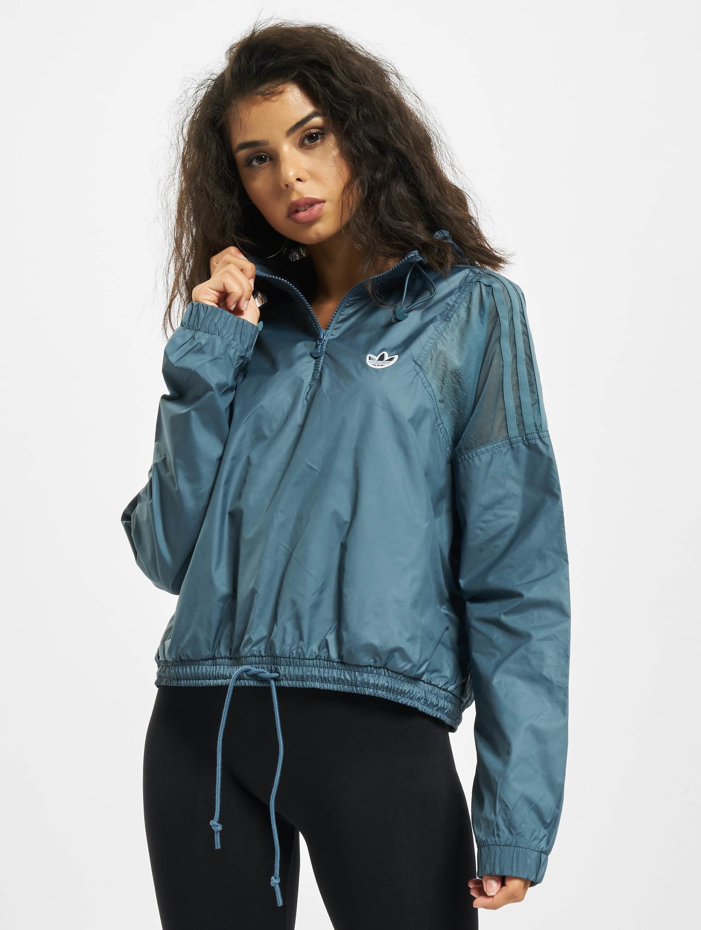 adidas Originals Windbreaker Lightweight Jacket Vrouwen op kleur blauw, Maat 36