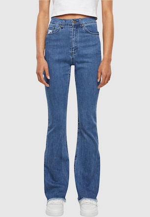 KW241-010-1 Karl Kani KK Og Star Flared Leg Denim