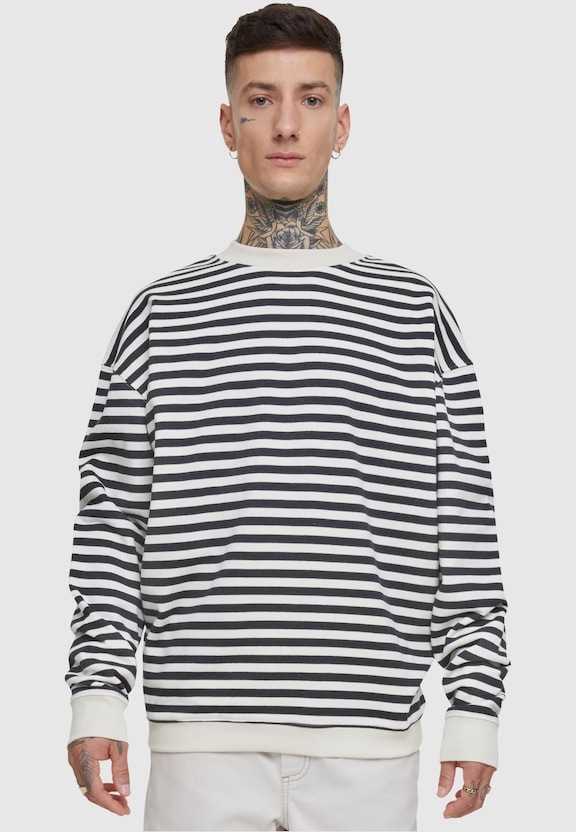 Striped Crewneck-0