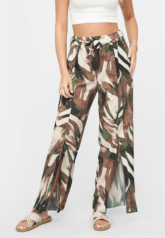 Cloud5ive High-Waist Sommerhose Abstract Print
