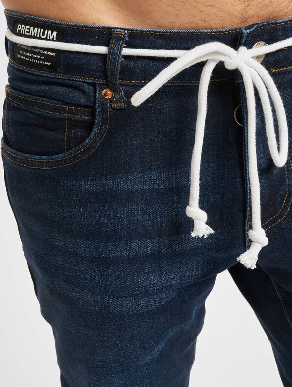 2Y Premium Emilio Skinny Jeans Blue-4