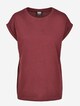 Ladies Extended Shoulder Tee-5