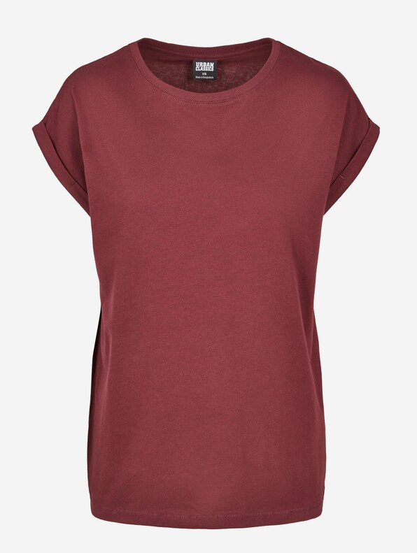 Urban Classics Ladies Extended Shoulder T-Shirt-9
