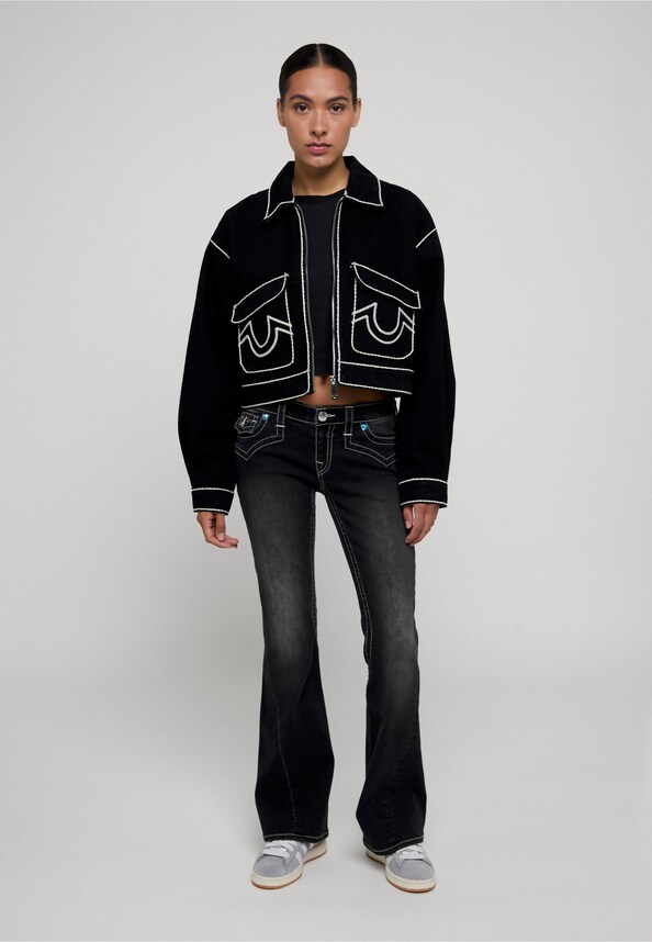 ROPE STITCH DENIM JACKET-2