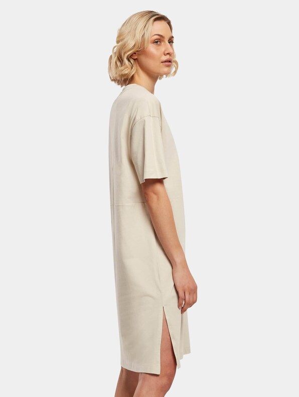 Ladies Organic Oversized Slit Tee-2