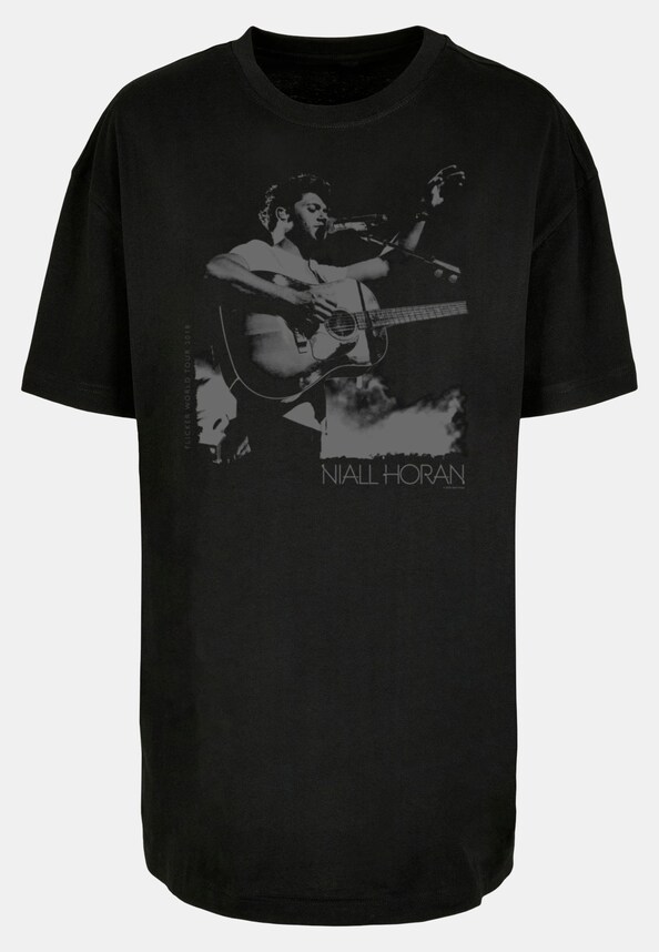 Ladies Niall Horan - Graphic Admat Picture Oversized Boyfriend Tee-4