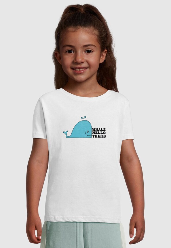 Girls Whale Hello There -  T-Shirt-0