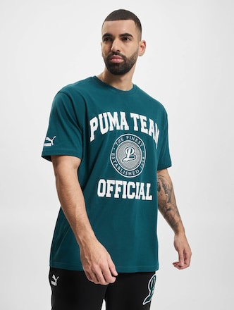 Puma Team Graphic T-Shirt Varsity