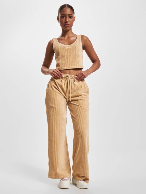 Small Signature Corduroy Wide-5