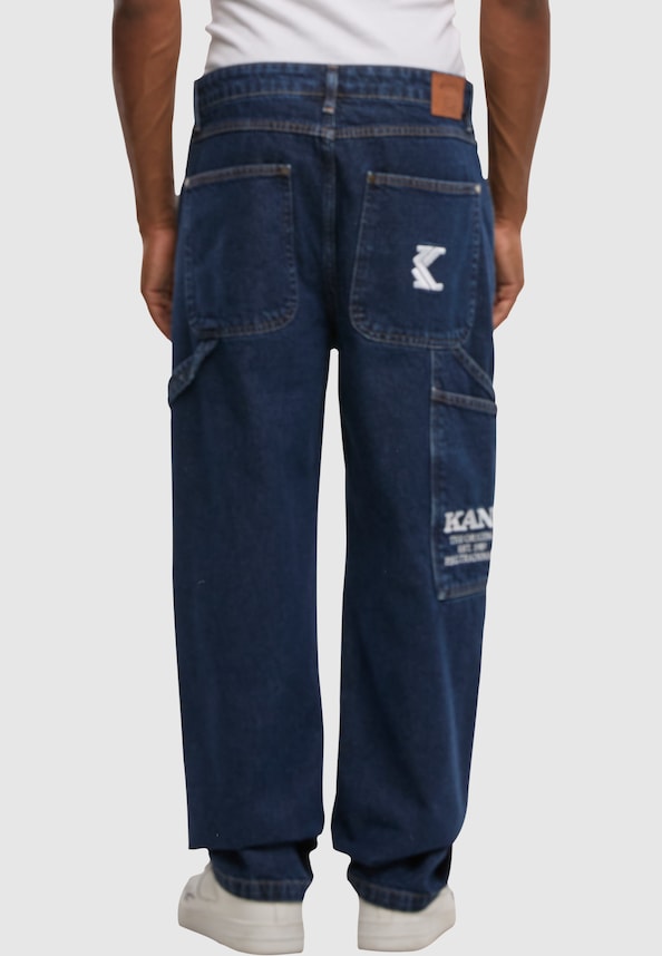 KK Retro Baggy Workwear Denim rinse blue-1