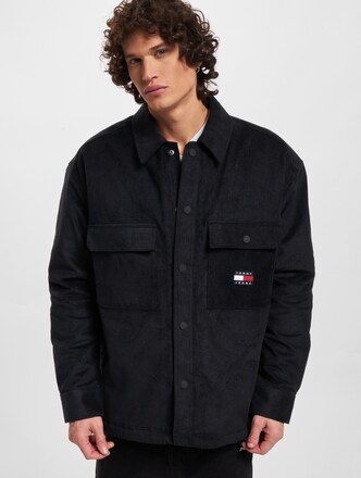 Tommy Jeans Sherpa Lined Cord Overshirt Hemden