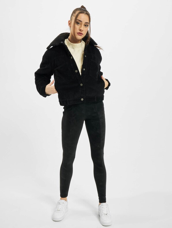 Ladies Oversized Corduroy Sherpa-8