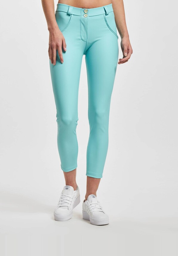 WRUP Vegan Leather Push Up 7/8 Regular Waist Super Skinny-1