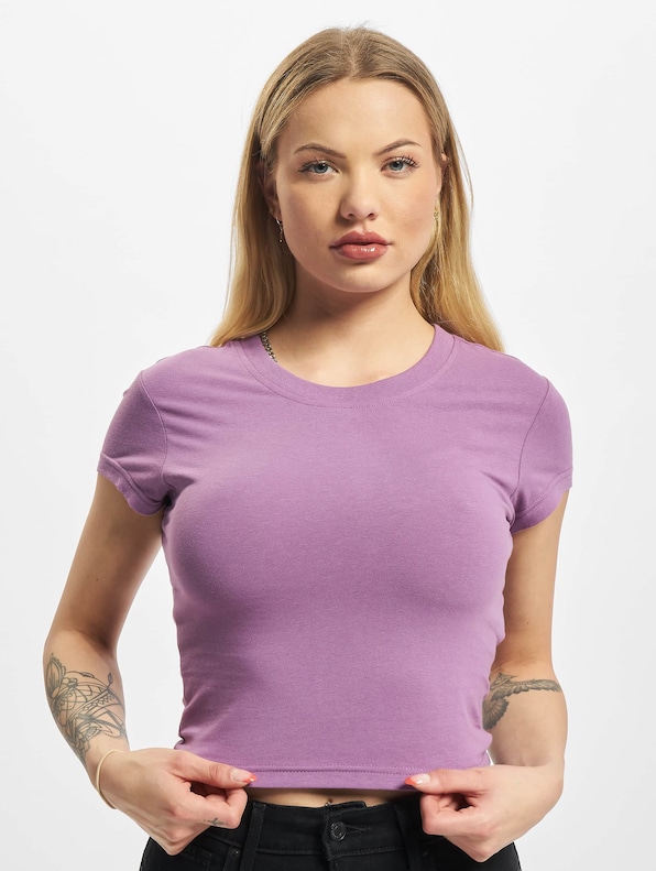 Ladies Stretch Jersey Cropped-2