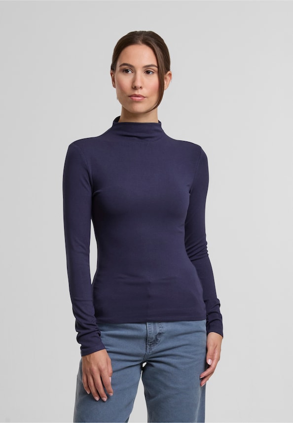 Soft touch highneck-0